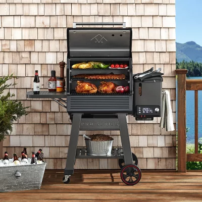 how do pellet grills work