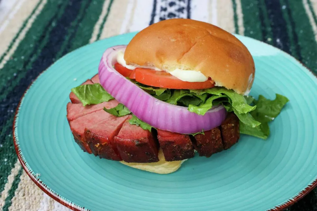 Smoked Bologna Sandwich Toppings